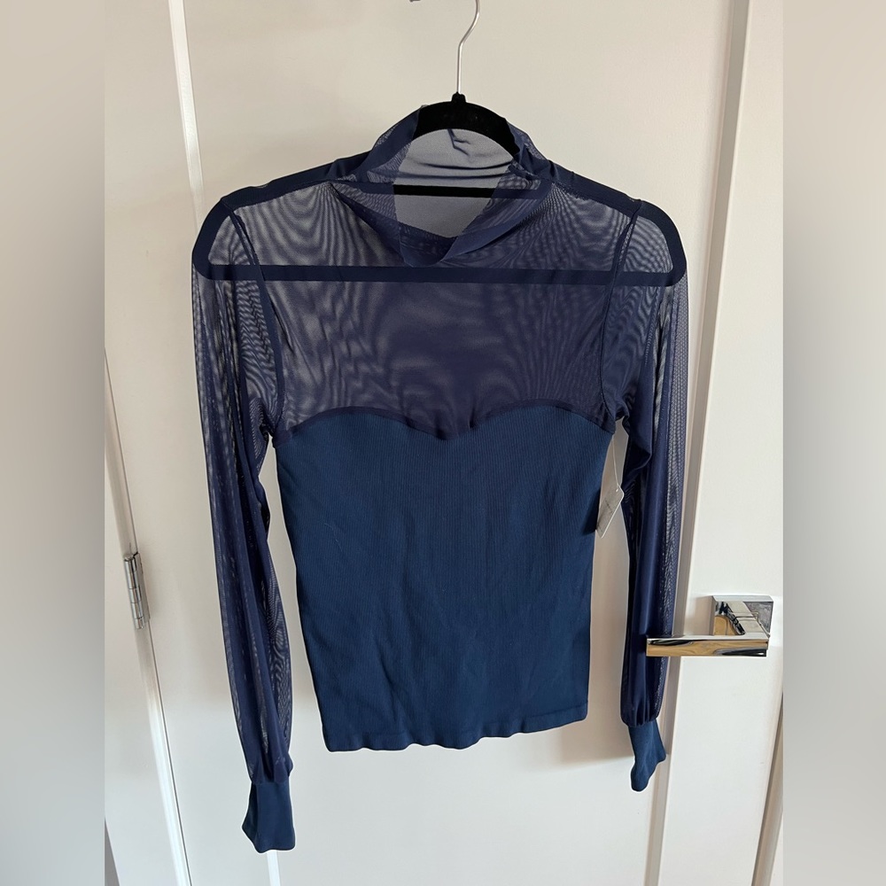 BNWT Free People sweetheart yoke top